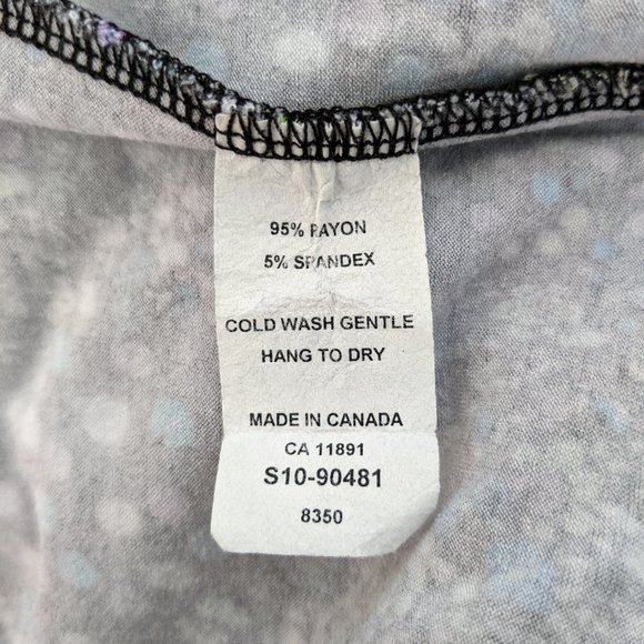 🇨🇦 Simone Rayon Skater Dress Made In Canada - Picture 8 of 9